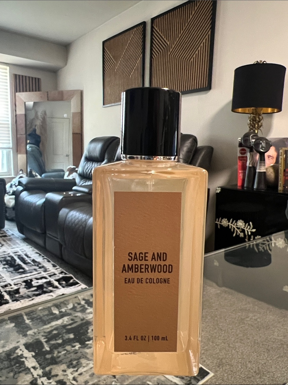 Sage and Amberwood Eau de Cologne - Amber (100 mL)